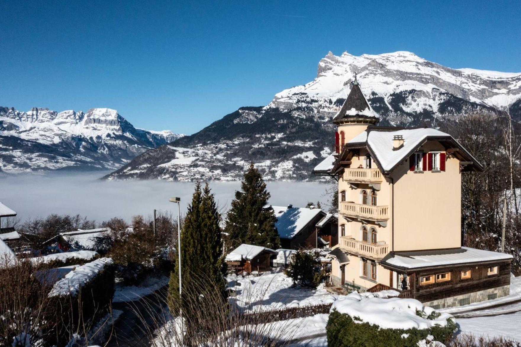 Villa La Tourelle Saint-Gervais-les-Bains Luaran gambar